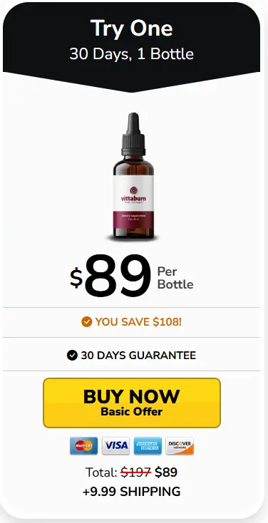 Buy VittaBurn 1 Bottle