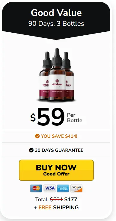 Buy VittaBurn 3 Bottle